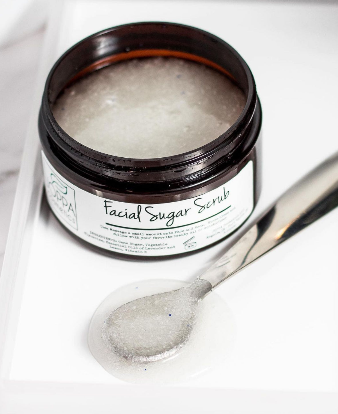 Lemon & Lavender Facial Scrub