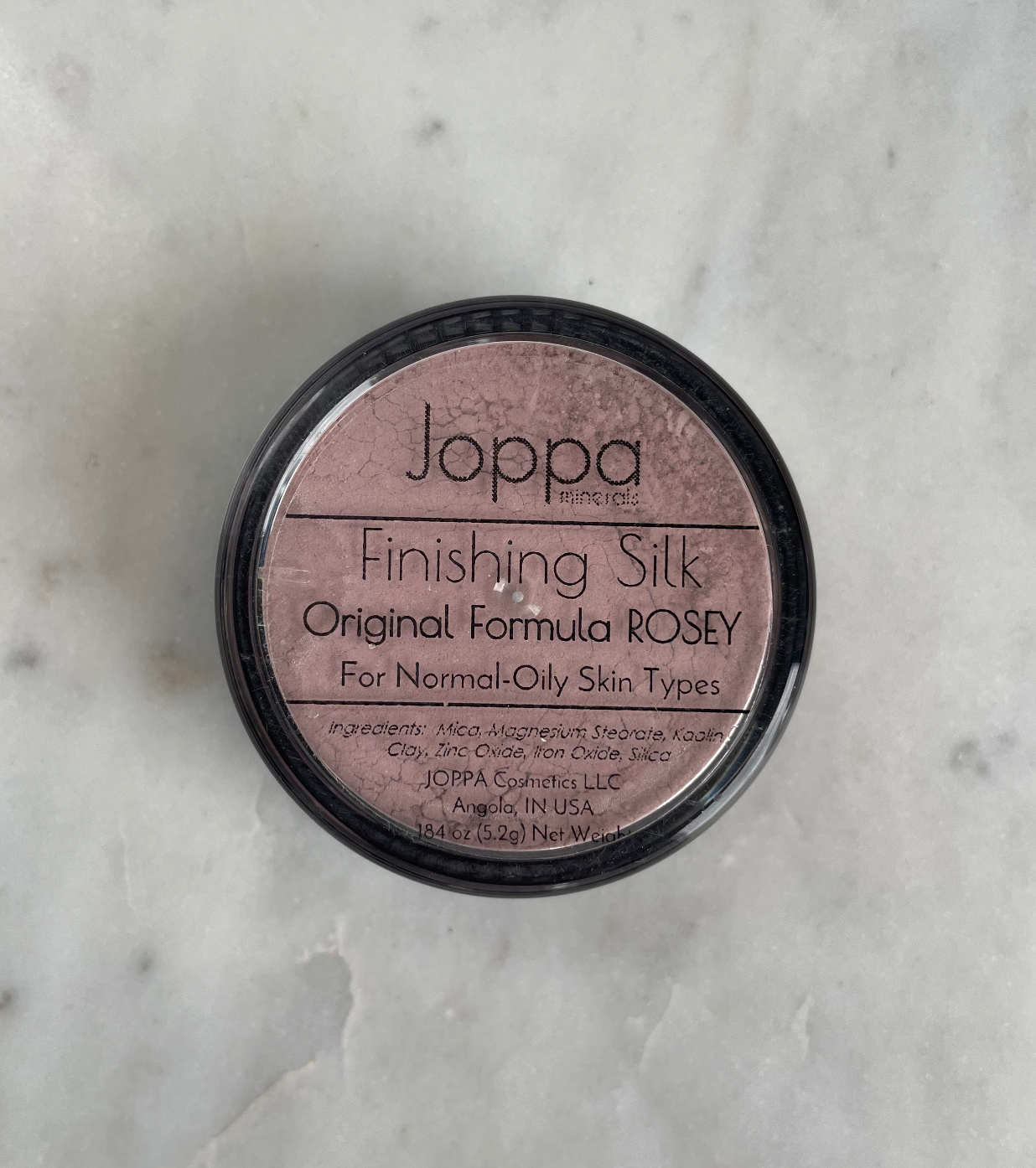 Mineral Powder Finishing Silks